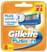 Gillette Fusion - scheermesjes - 8 stuks - XL verpakking