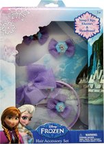 Disney Frozen Set haarclip 4 stuk(s)- Elsa en Anna - Haar accessoires - 4 Haarclips - 1 Haarband