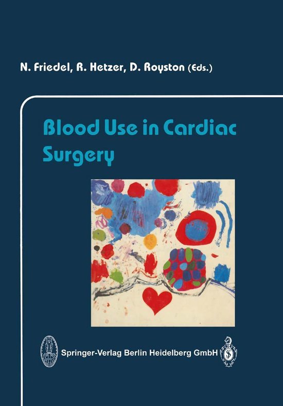Blood Use in Cardiac Surgery - cover