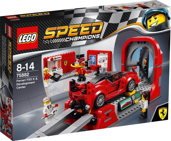 LEGO Speed Champions Ferrari FXX K & Development Center - 75882 | bol.com