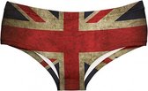 Fun ondergoed Union Jack print voor dames