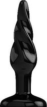 Buttplug - Rubber - 5 Inch - Model 5 - Black