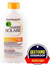 Garnier Ambre Solaire Zonnebrandcrème SPF 6 - 200 ml - Hydraterend