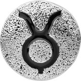 Quiges - Dames Click Button Drukknoop 18mm Horoscoop Stier - EBCM263