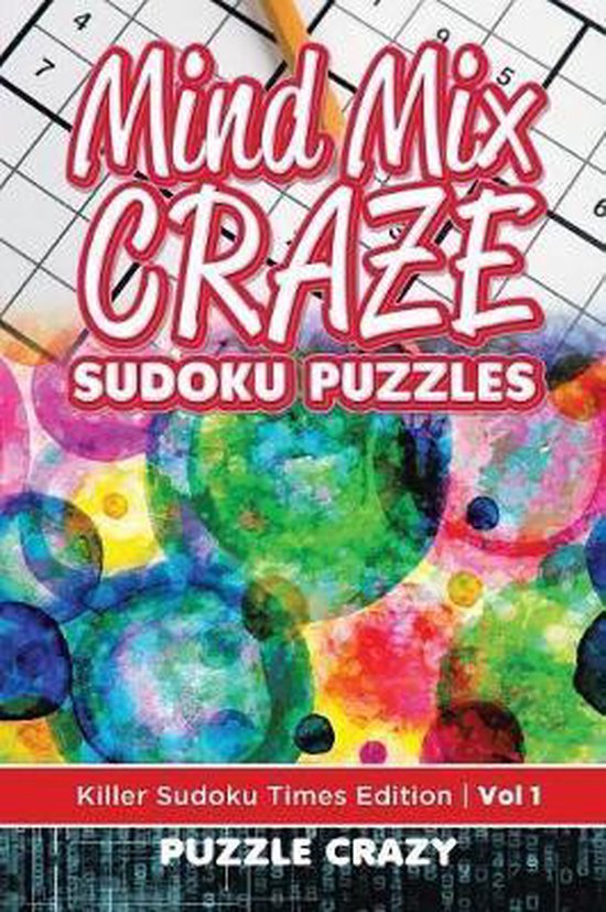Bol Mind Mix Craze Sudoku Puzzles Vol 1 Puzzle Crazy 