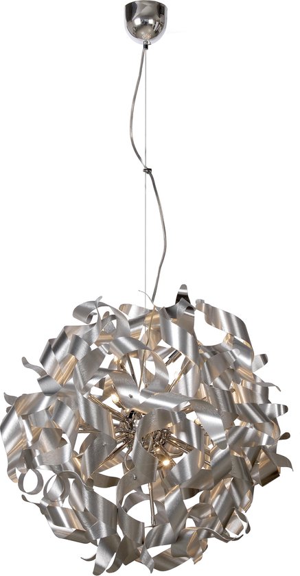 Hoe dan ook verrassing roekeloos Lucide Atoma Hanglamp - Ø 90cm - Aluminium | bol.com