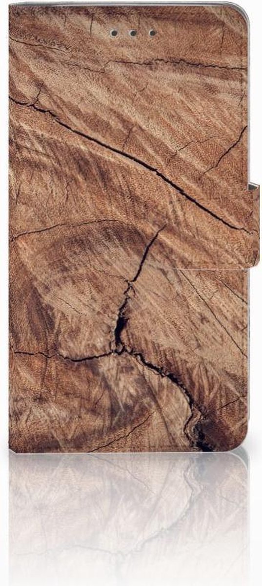 Samsung Galaxy J7 2016 Book Style Case Tree Trunk