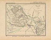 Historische kaart, plattegrond van gemeente Eibergen ( Beltrum) in Gelderland uit 1867 door Kuyper van Kaartcadeau.com