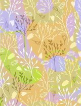 Composition Notebook College Ruled with Watercolor Pattern Cover