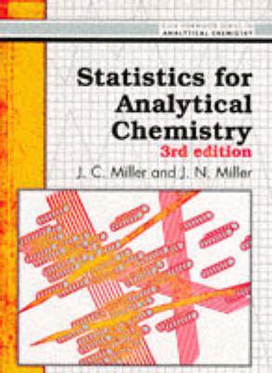 Statistics Analytical Chemistry - cover