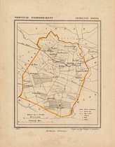 Historische kaart, plattegrond van gemeente Beers in Noord Brabant uit 1867 door Kuyper van Kaartcadeau.com