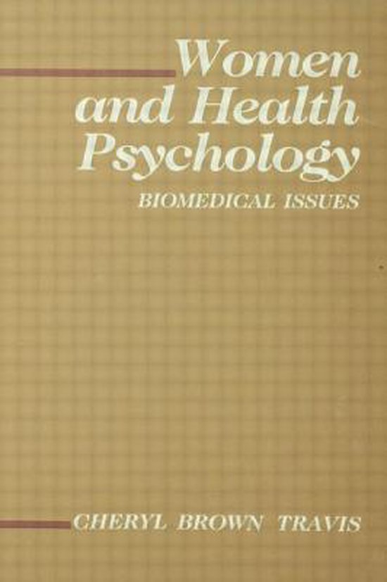 Women and Health Psychology: Volume II: Biomedical Issues - cover