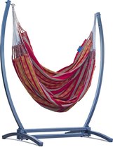 Hangstoelstandaard met hangstoel - VERZINKT METAAL -Hangstoelset -Gazela
