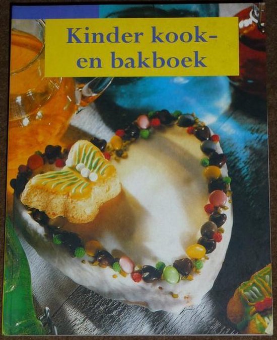 Kinder kook- en bakboek - cover