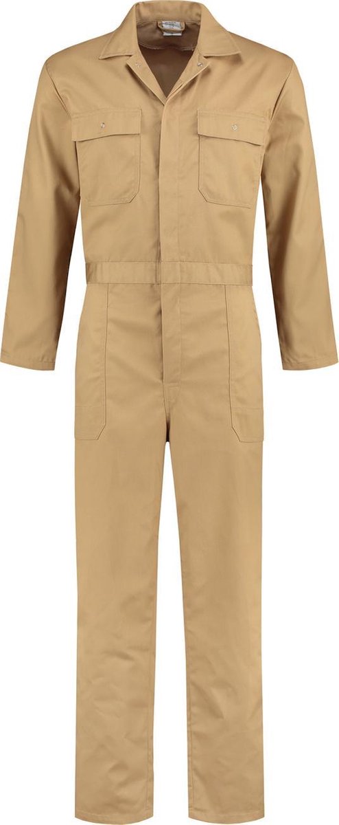 EM Workwear Overall 100% kat Kaki - Maat 56