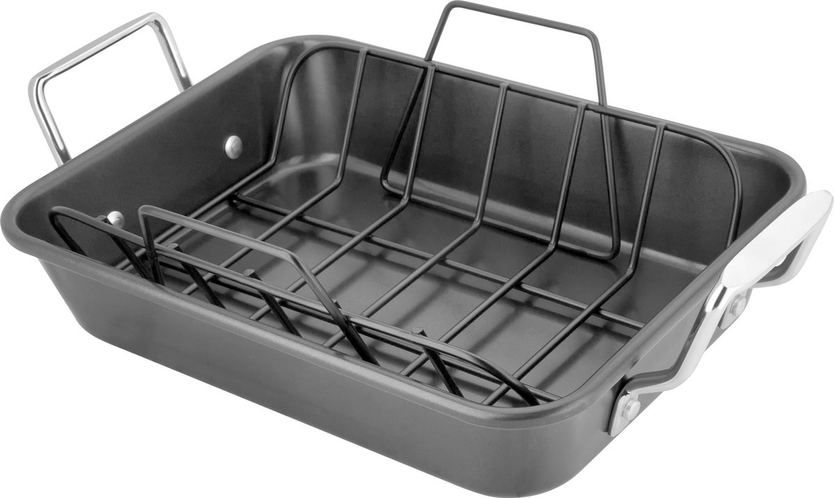 Horwood Stellar Specialty - braadslede - 30x22 cm - aluminium - zwart