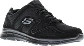 Skechers Verse - Flash Point Sneaker Heren  Sneakers - Maat 45 - Mannen - zwart/grijs