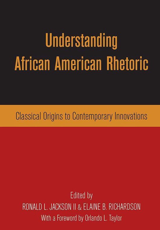 Understanding African American Rhetoric - cover