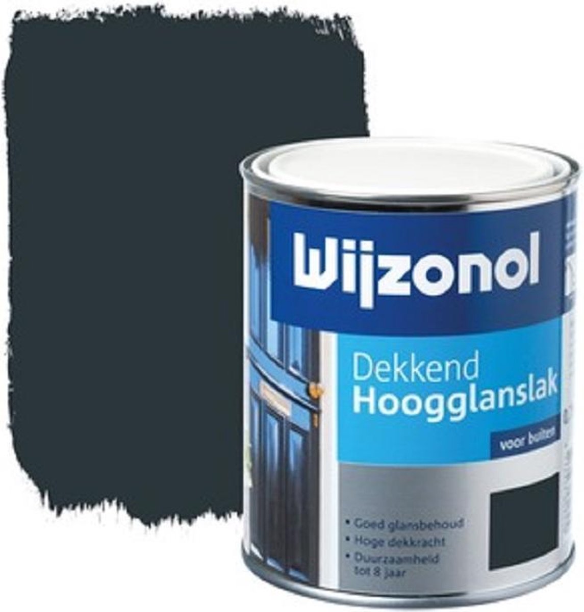 Wijzonol Dekkend Hoogglanslak - 9226 Koningsblauw | bol.com