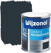 Wijzonol Dekkend Hoogglanslak - 0,75l - 9226 - Koningsblauw
