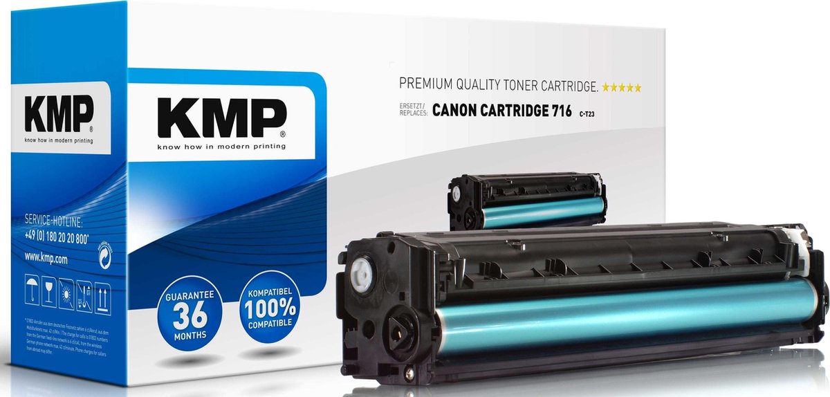 KMP Toner vervangt Canon 716 Compatibel Zwart 2300 bladzijden C-T23
