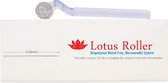 White Lotus Polymeer Dermaroller – 0,5 mm - Hypoallergeen nikkel- en metaalvrij dermaroller systeem