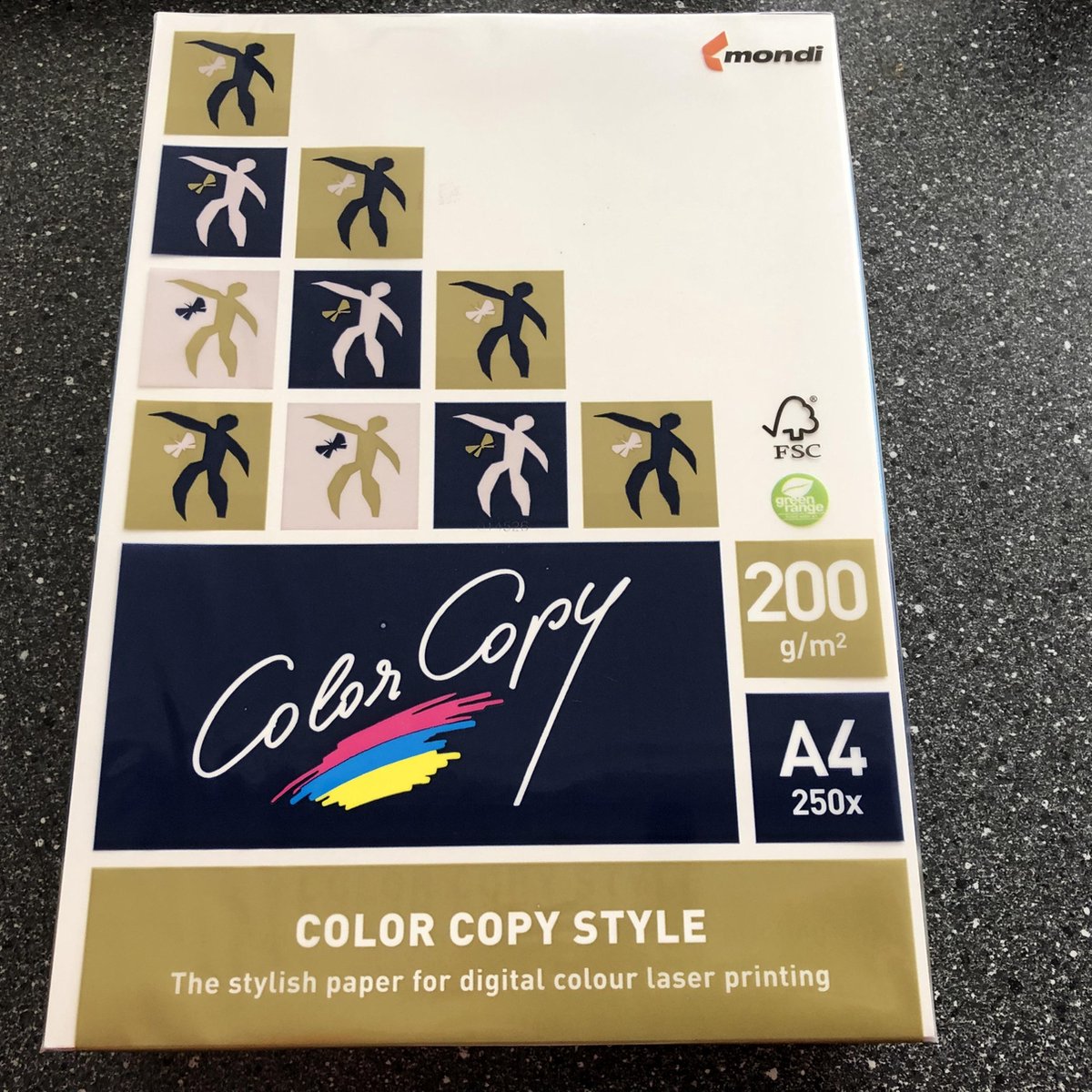 Color copy papier style papier A4 200 gram