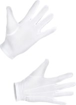 WELLY INTERNATIONAL - Standaard witte handschoenen voor volwassenen - M / L