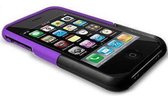 iFrogz Luxe case voor iPhone 3G / 3GS (paars/zwart)