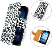 TCC Hoesje HTC One 2 M8 Book/Wallet Case/Cover Chita Wit