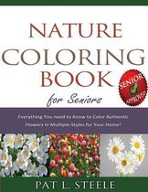 Nature Coloring Book For Seniors