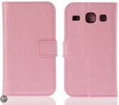 Roze agenda wallet hoesje Samsung Galaxy core i8260