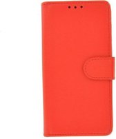 Wallet bookcase luxe hoesje Samsung Galaxy J3 2017 - effen rood