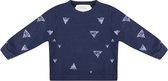 Little Indians sweater Triangle blauw 12-18 maanden (80-86)