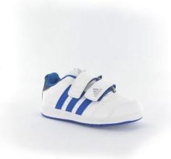 adidas LK Trainer 5 CF I - Sneakers - Kinderen Maat 21 - Wit/ Blauw/ bol.com