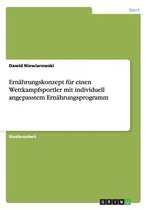 Ernährungskonzept für einen Wettkampfsportler mit individuell angepasstem Ernährungsprogramm