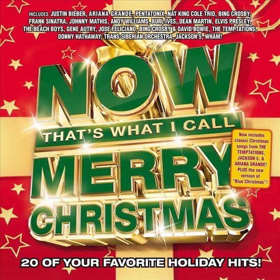NOW Merry Christmas, various artists CD (album) Muziek