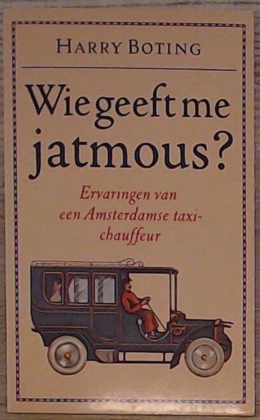 Omslag van Wie geeft me jatmous