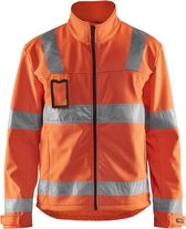 Blåkläder 4838-2535 Jack Softshell High Vis Oranje maat XXXL