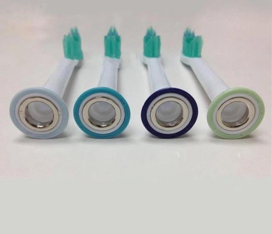 Lot De 8 Têtes De Rechange Pour Philips Sonicare Série E - Blanches, Medium