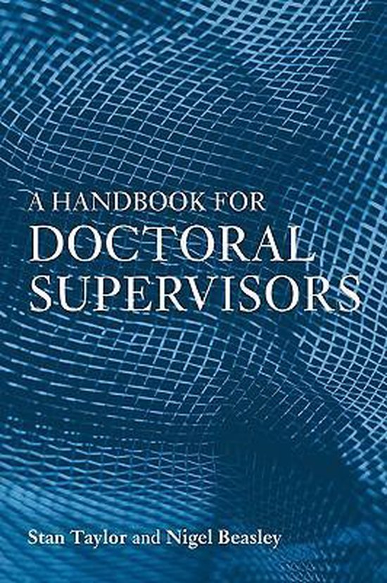 A Handbook for Doctoral Supervisors - cover