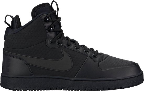 Nike Court Borough Mid Winter  Sneakers - Maat 43 - Mannen - zwart