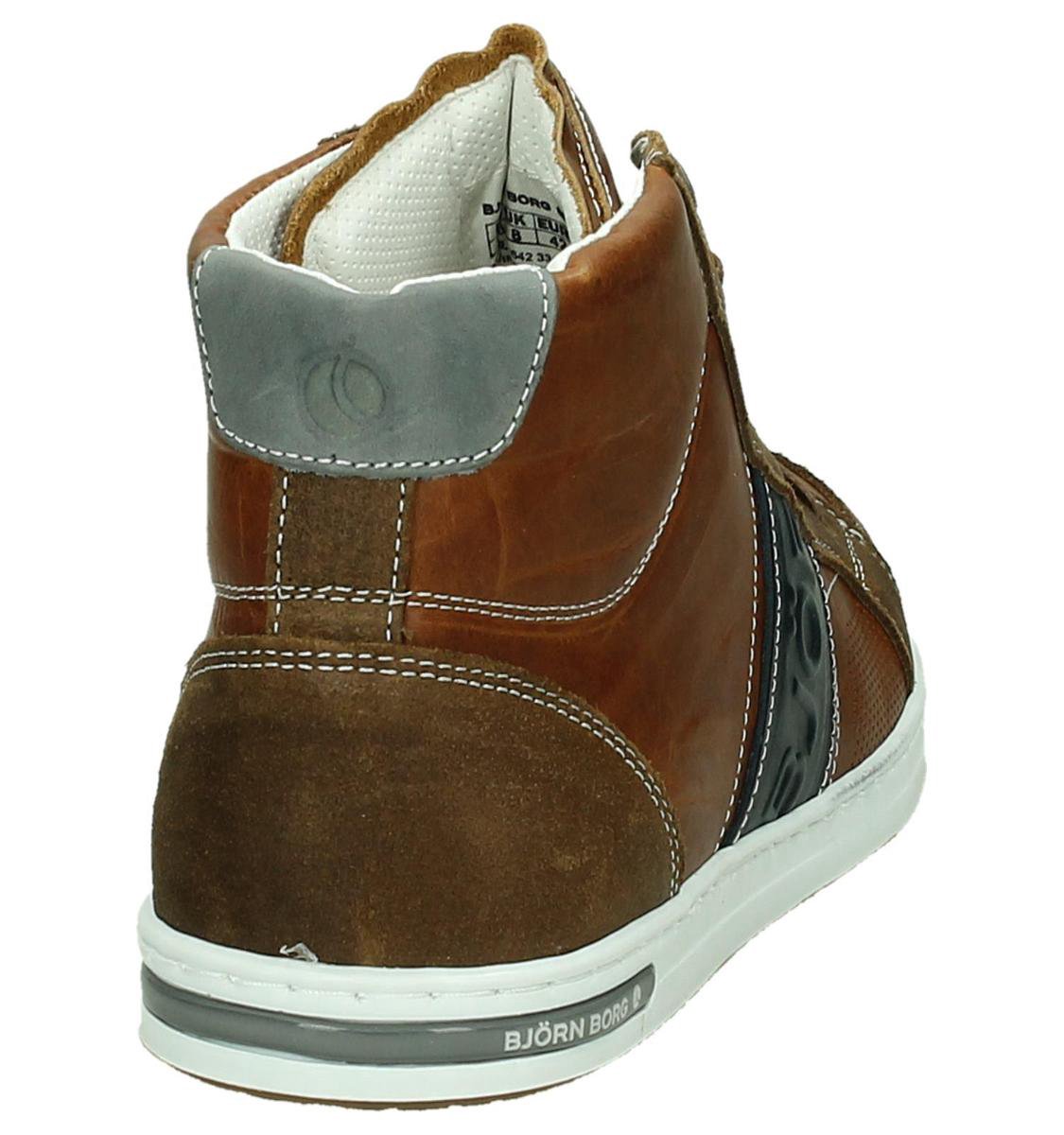 Bjorn Borg - 1642-331502 -Gene Mid - Sneaker hoog - Heren - Maat 40 -  Cognac - 2173... | bol.com