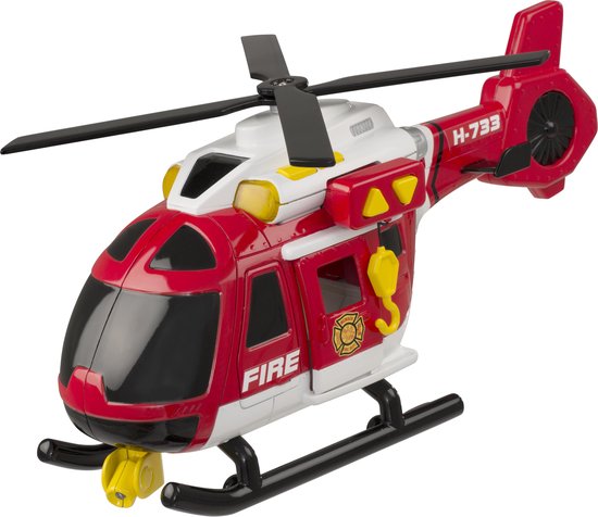 Teamsterz Brandweerhelikopter - met Licht en Geluid | bol.com