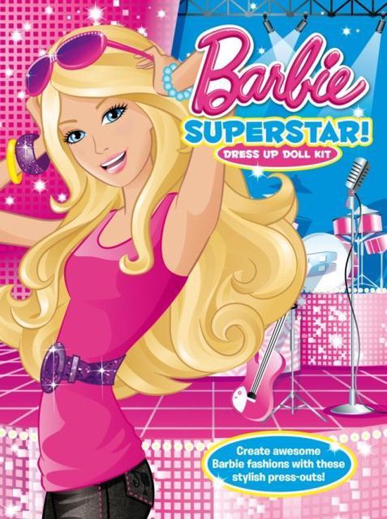Barbie Superstar Dress Up Doll Kit