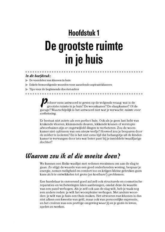 Voor Dummies - Klussen