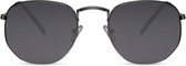 Cheapass Zonnebrillen - Zonnebril - Ronde zonnebril - Festival zonnebril - Goedkope zonnebril - Zwarte zonnebril - Tijdloos montuur - Elegante zomerstijl - 100% UV-bescherming - Luxe eyewear - Betaalbare zonnebril.