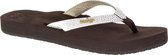 Reef Star Cushion Sassy Dames Slippers - Bruin/Wit - Maat 42,5