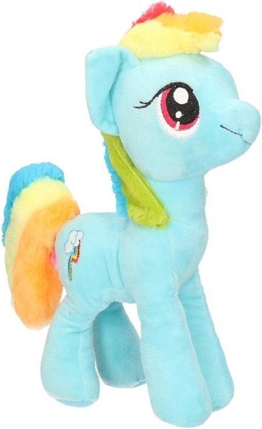 Rijp Oeganda genezen My Little Pony pluche knuffel Rainbow Dash 27 cm | bol.com