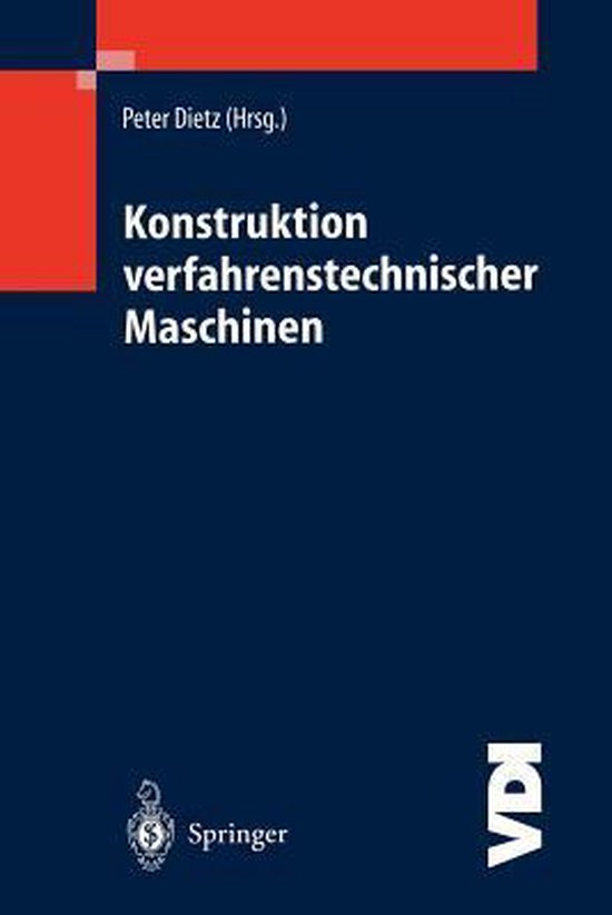 Konstruktion verfahrenstechnischer Maschinen - cover